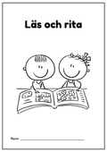 Läs och rita - Häfte