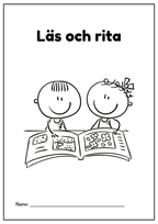Läs och rita - Häfte