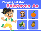 Veckans bokstav - Bokstaven A
