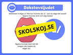 Veckans bokstav - Bokstaven A