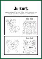 Julkort - God Jul