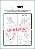 Julkort - God Jul