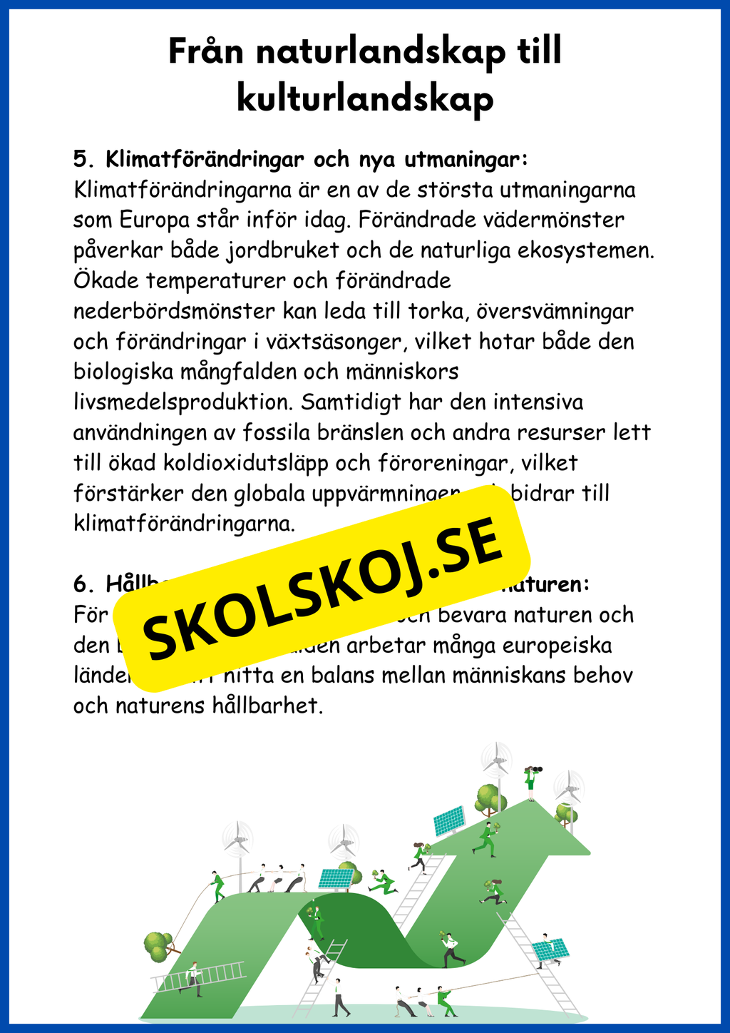 Världsdelen Europa årskurs 5 - 6