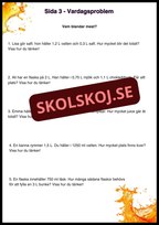 Matematik - Repetitionsuppgifter Årskurs 5