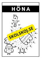 Bondgårdsdjur - Prick till prick - Häfte