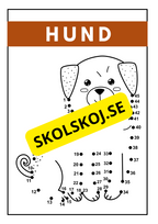 Bondgårdsdjur - Prick till prick - Häfte