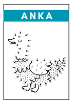 Bondgårdsdjur - Prick till prick - Häfte