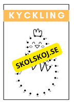 Bondgårdsdjur - Prick till prick - Häfte