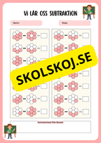 Vi tränar de fyra räknesätten