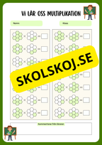 Vi tränar de fyra räknesätten