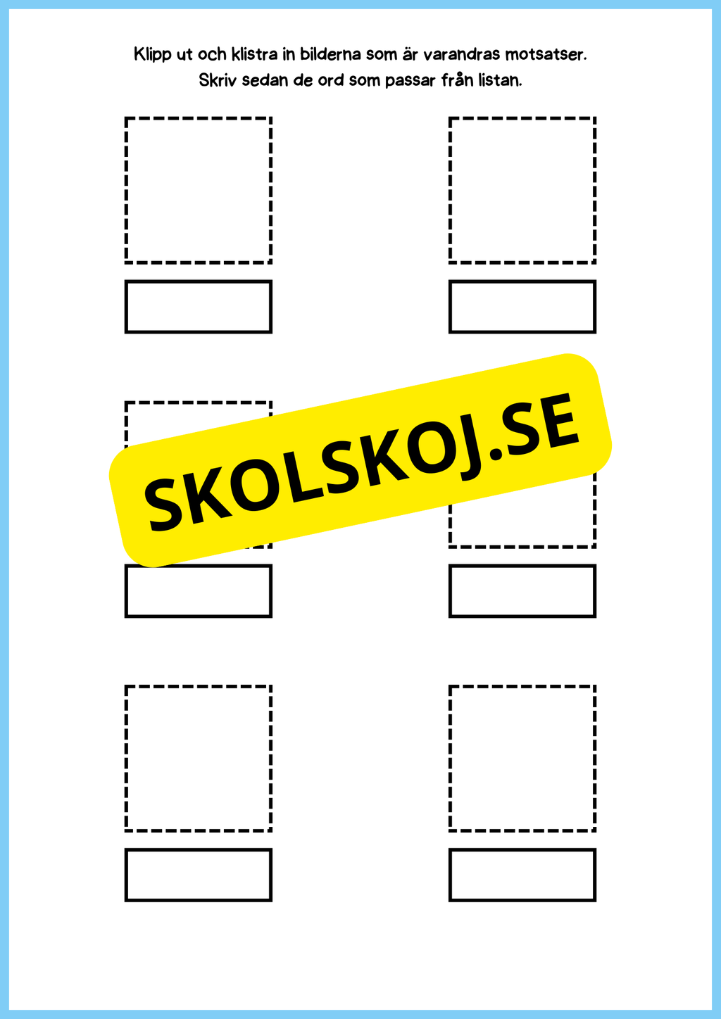 Motsatsord svenska