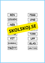 Motsatsord svenska