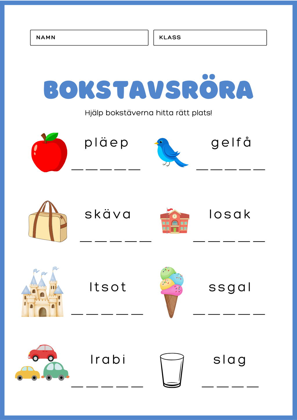 Bokstavsröra