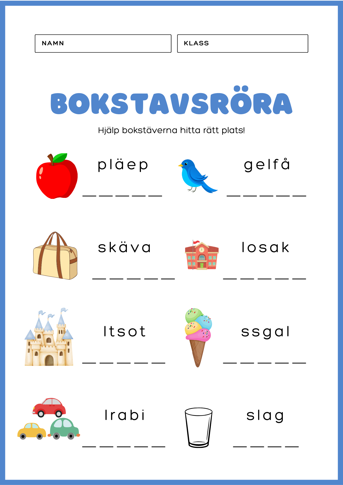 Bokstavsröra