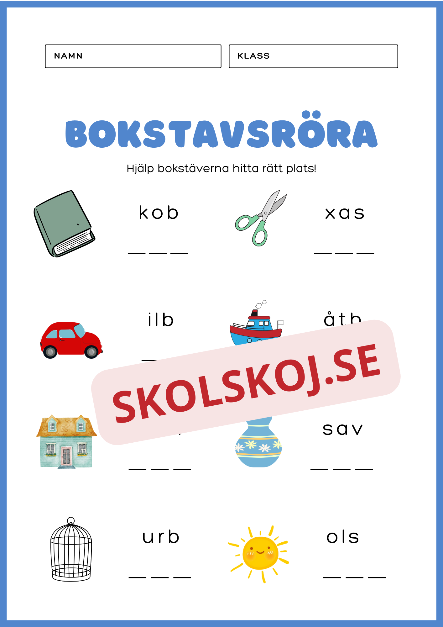 Bokstavsröra