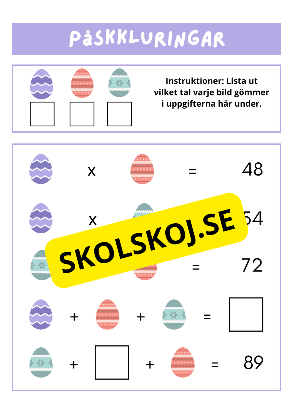 Påskkluringar