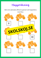 Hoppräkning - Häfte