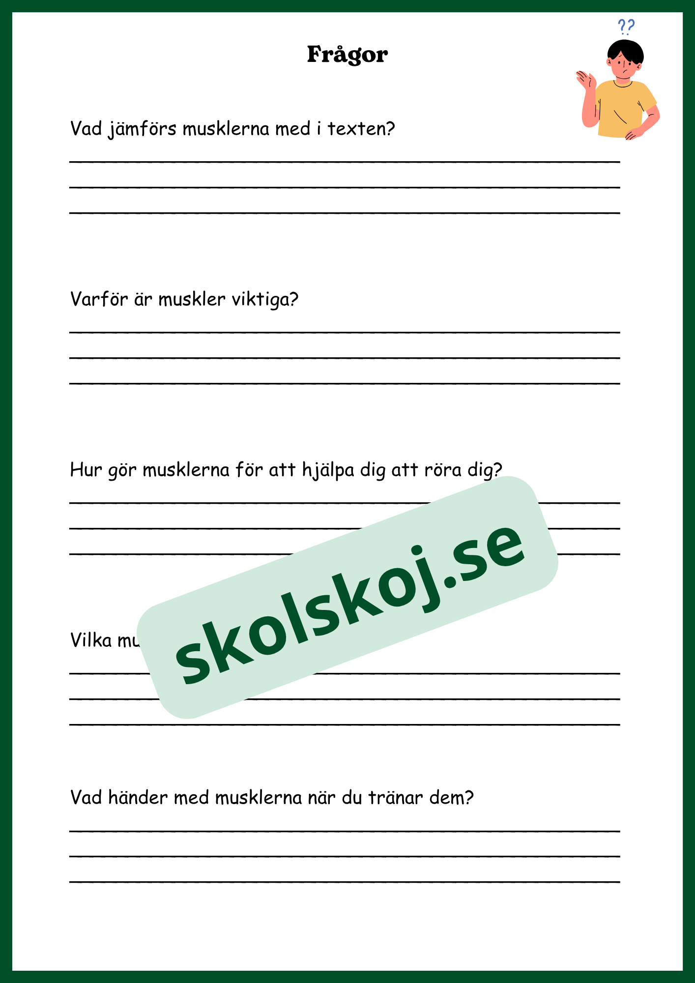 Människokroppen - Så funkar du - Årskurs 4 - 6