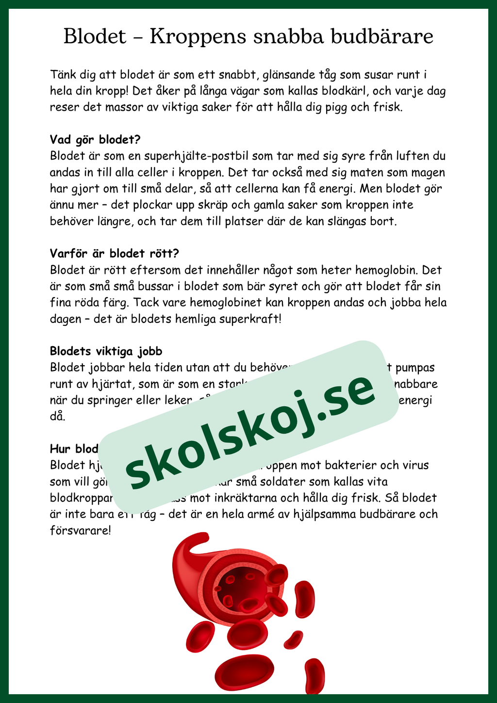 Människokroppen - Så funkar du - Årskurs 4 - 6