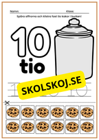 Jag lär mig siffror - 1 - 10