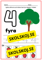 Jag lär mig siffror - 1 - 10