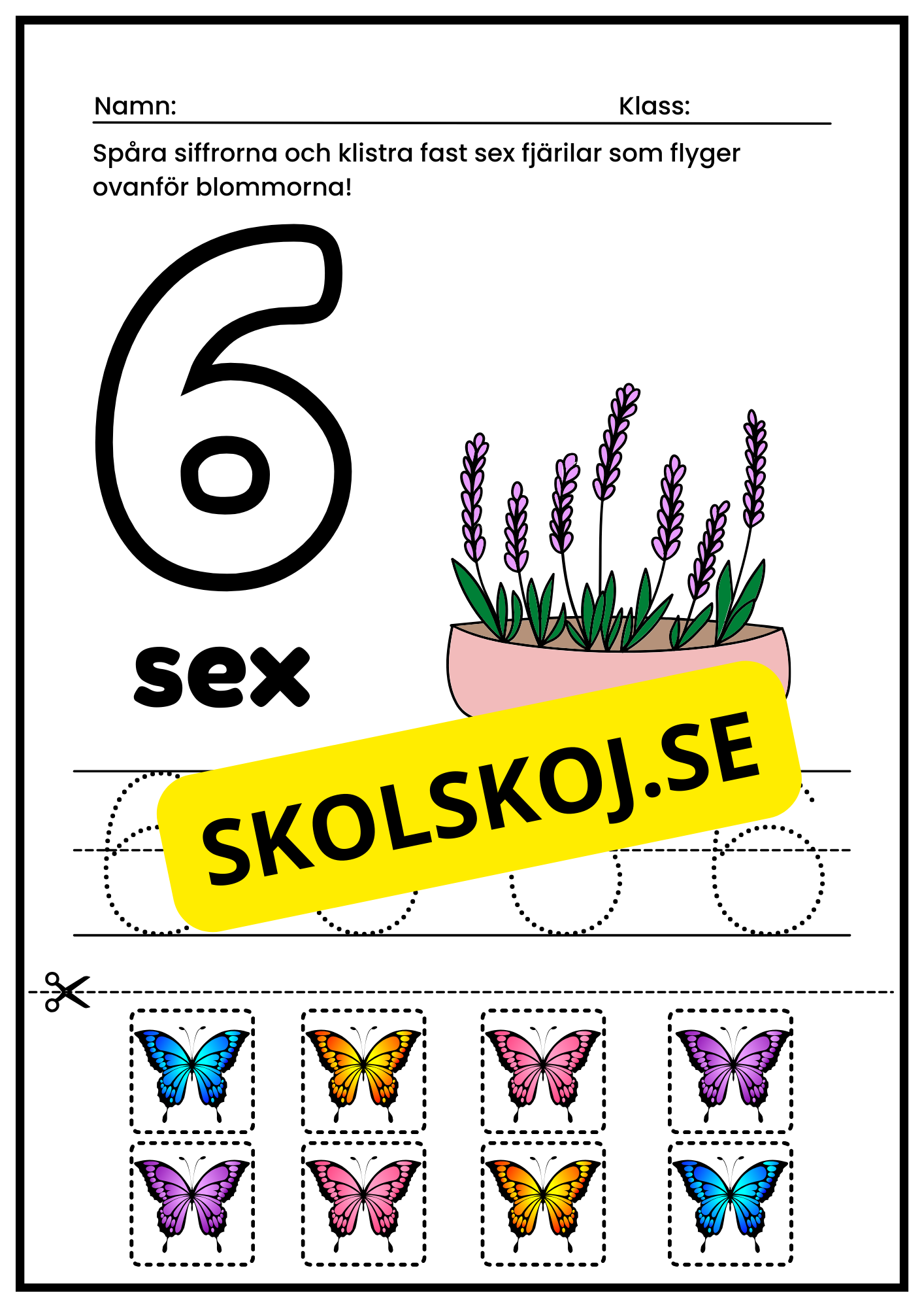 Jag lär mig siffror - 1 - 10
