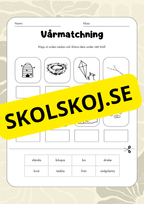 Vårord - Arbetshäfte