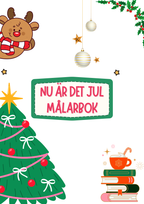 Nu är det jul - Målarbok