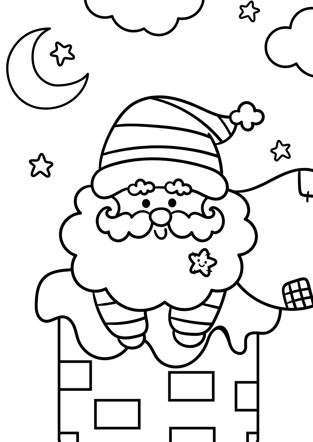 Nu är det jul - Målarbok