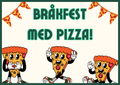 Bråkfest med pizza - Årskurs 3 - 4