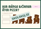 Bråkfest med pizza - Årskurs 3 - 4