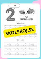 Mina siffror - 1 - 9