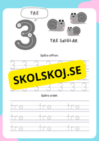 Mina siffror - 1 - 9