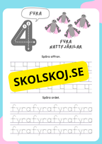 Mina siffror - 1 - 9