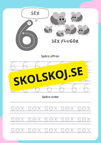 Mina siffror - 1 - 9