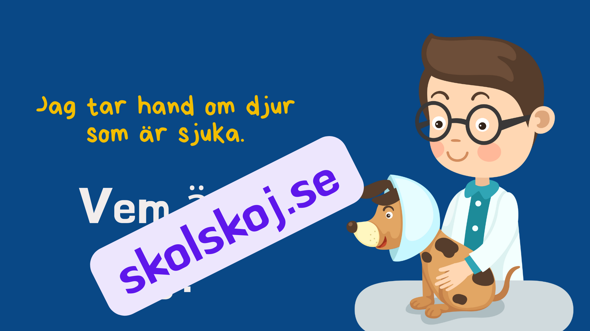 Vem är jag - Viktiga yrken