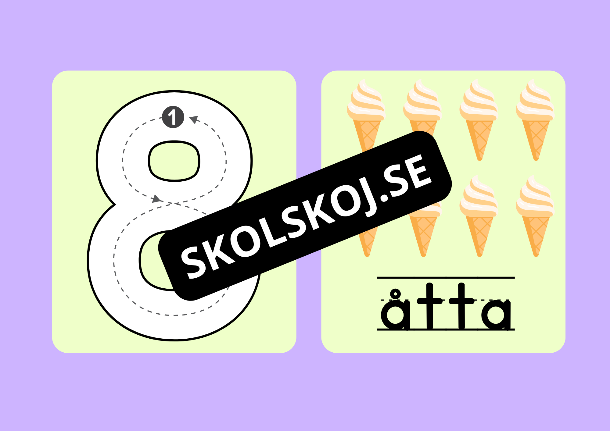 Vi lär oss siffror - Häfte