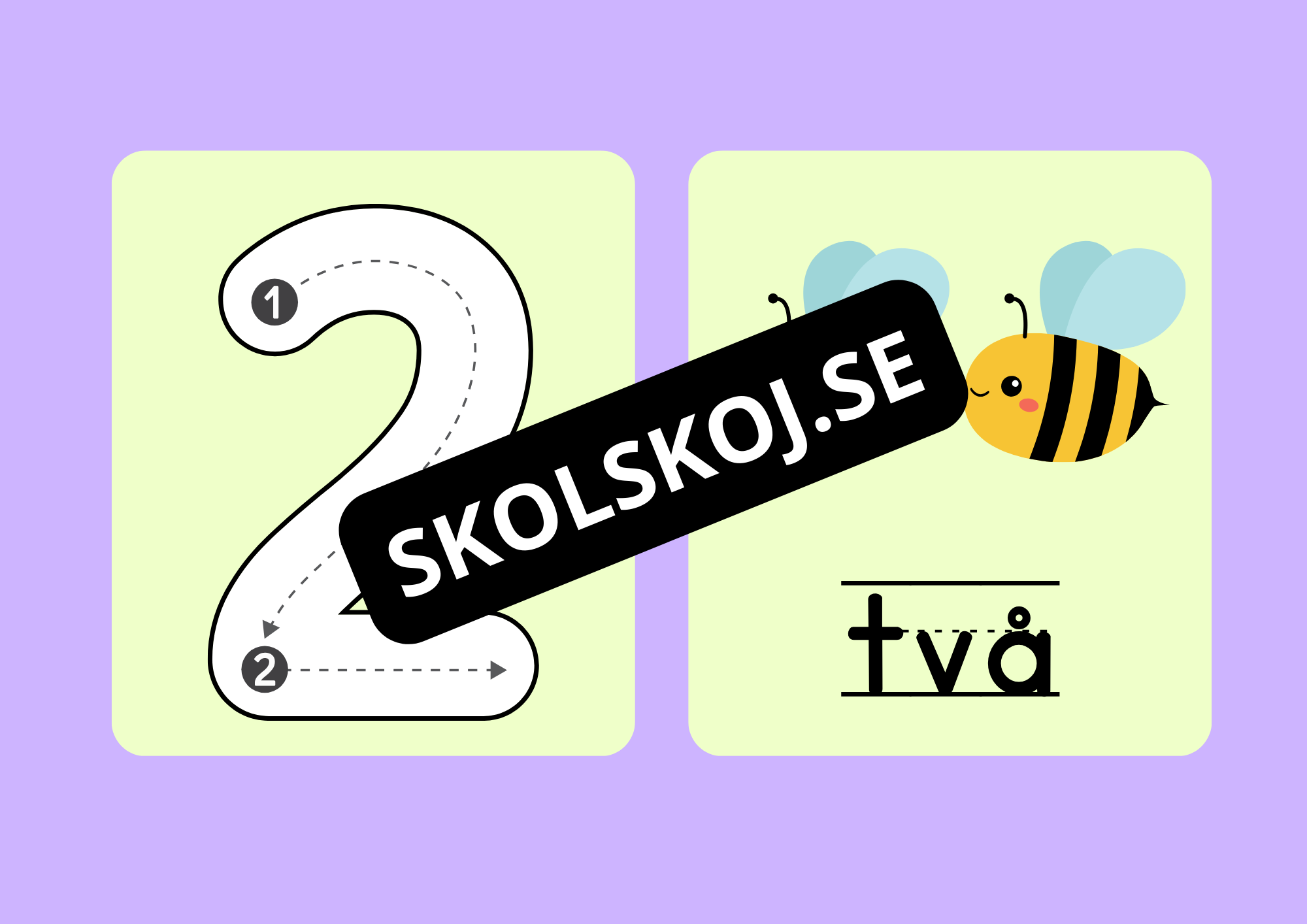 Vi lär oss siffror - Häfte