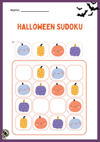 Halloween matematik - Fk - Åk 2