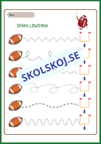 Spåra linjerna - Häfte