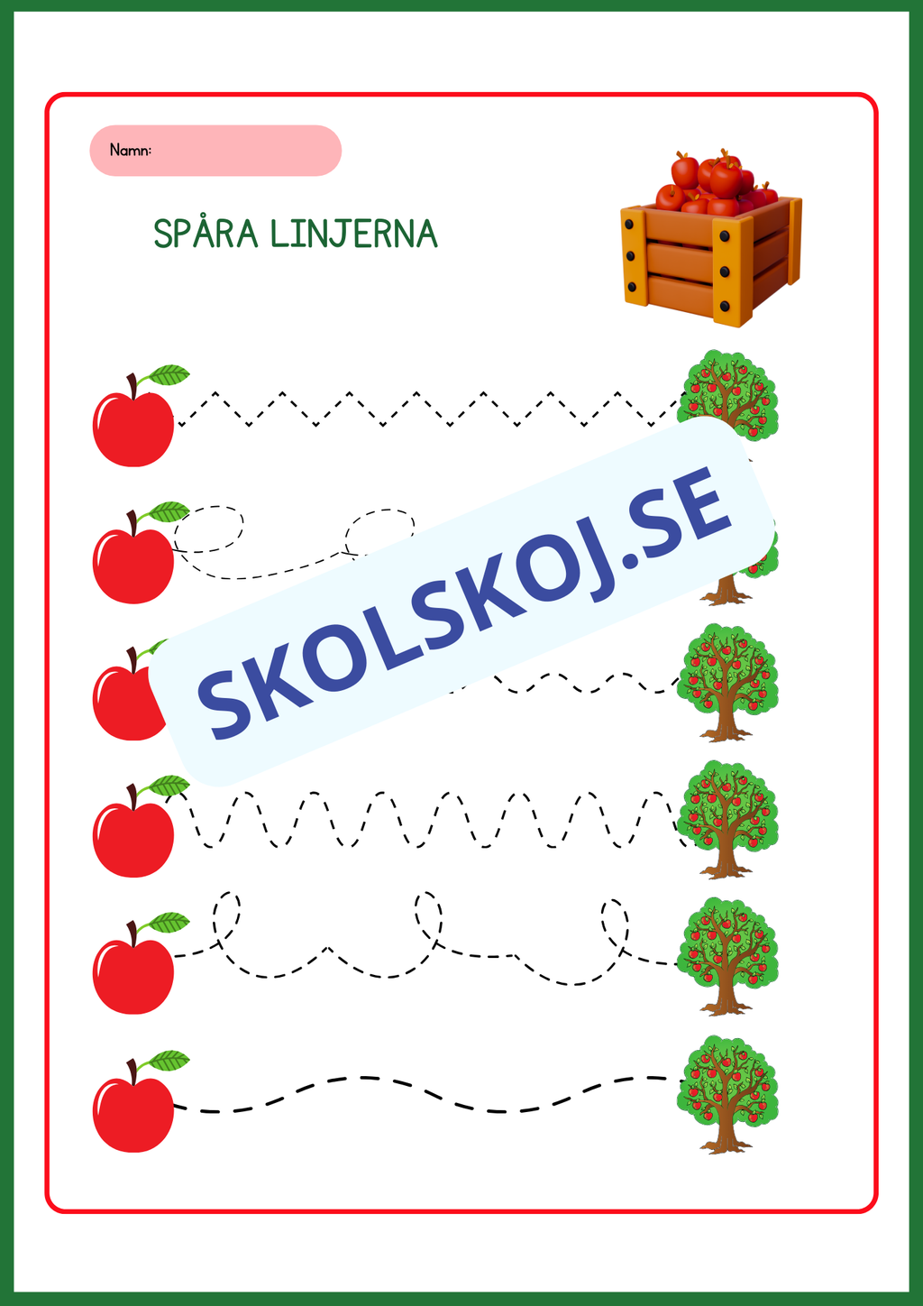 Spåra linjerna - Häfte