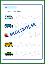 Spåra linjerna - Häfte