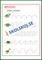 Spåra linjerna - Häfte