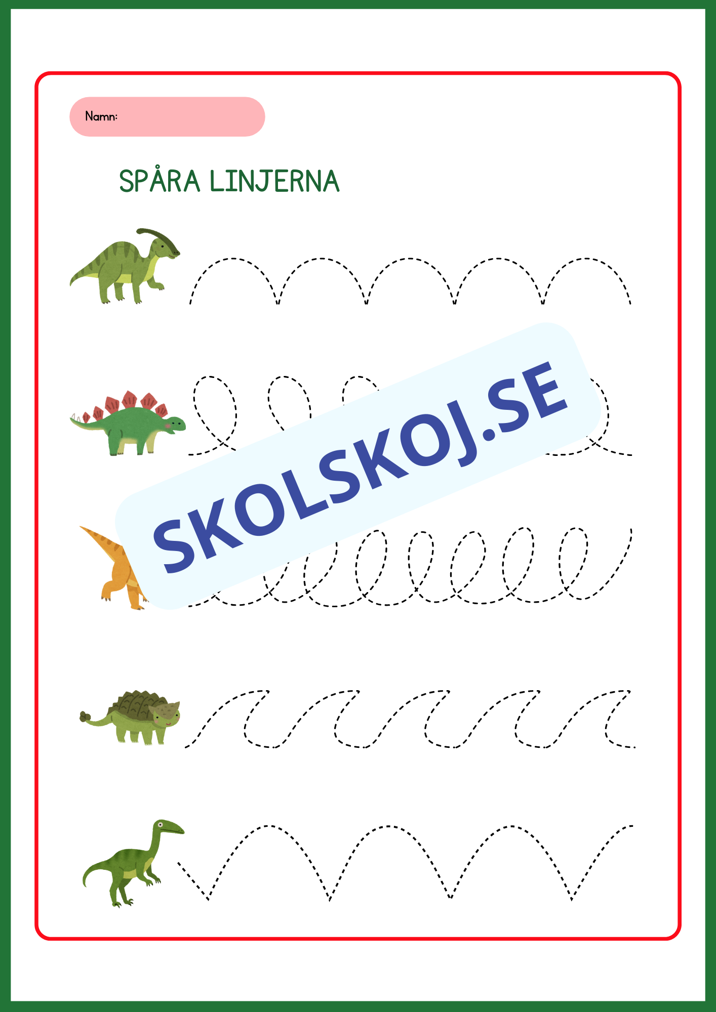 Spåra linjerna - Häfte