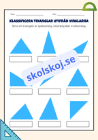 Klassificera och mät vinklar