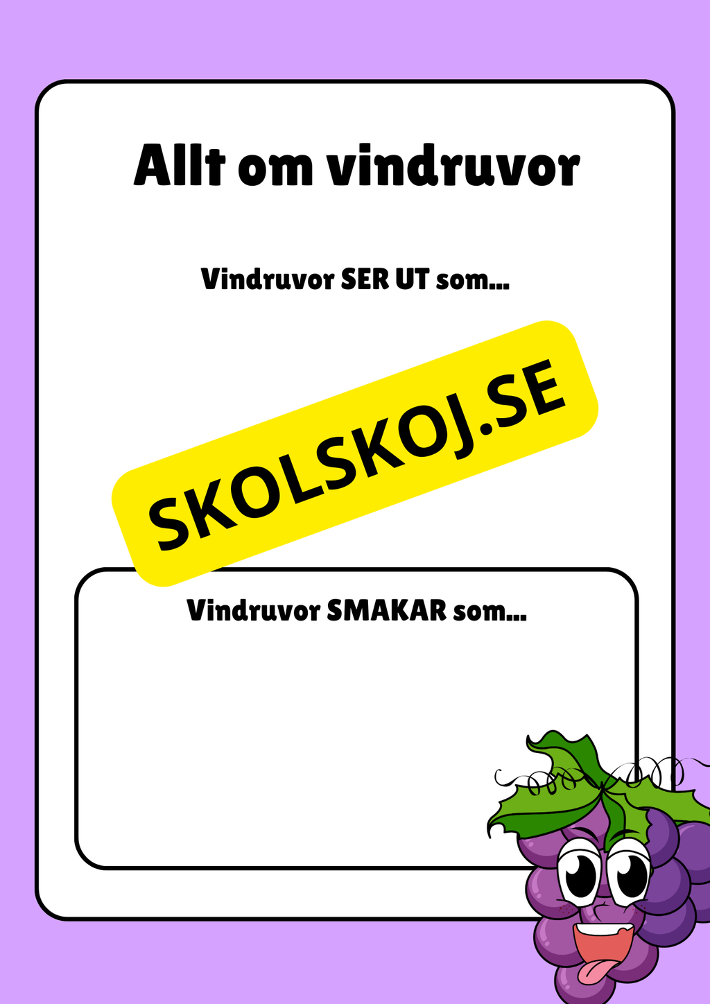 Allt om frukter - Häfte