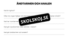 Matsmältningssystemet - Presentation - Frågor