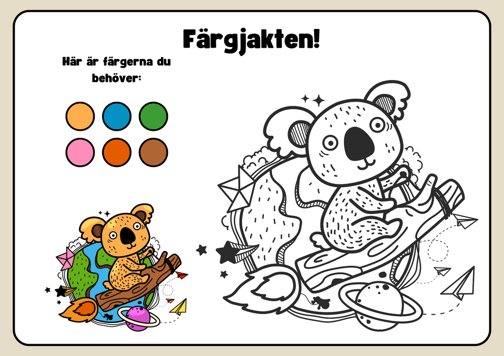 Färgjakten!