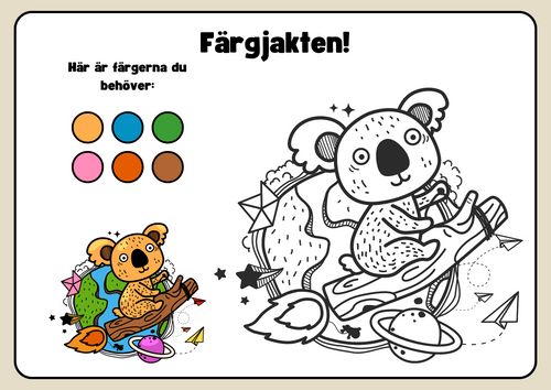 Färgjakten!