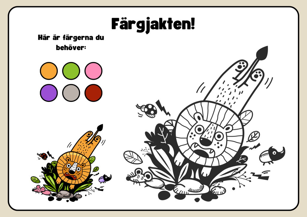 Färgjakten!